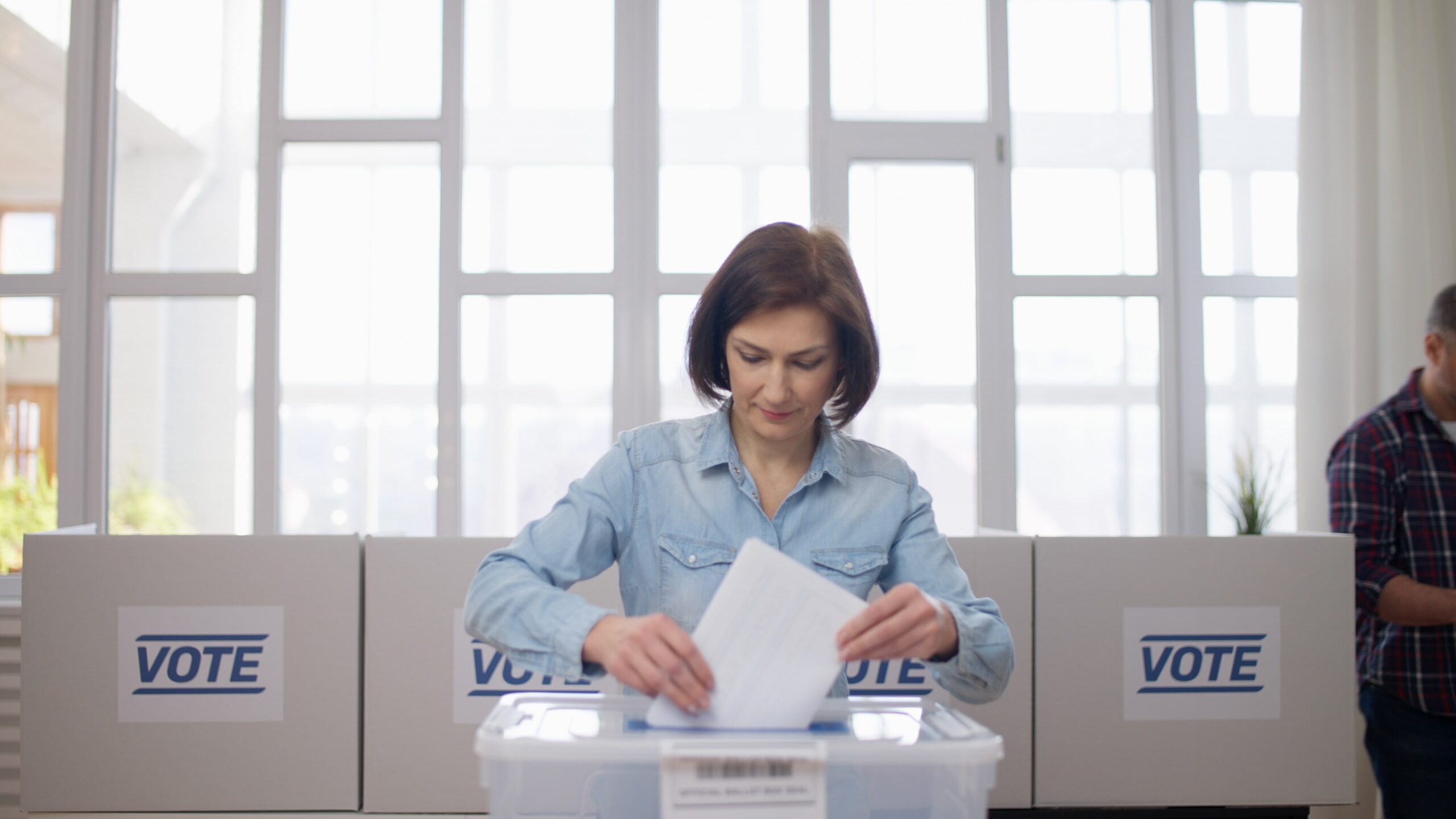 Woman Voting