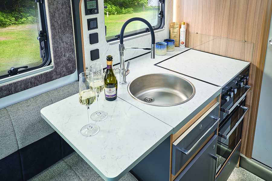 Adamo 754I Dropdown Kitchen Worktop